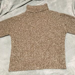 Size small-medium turtle neck knit sweater